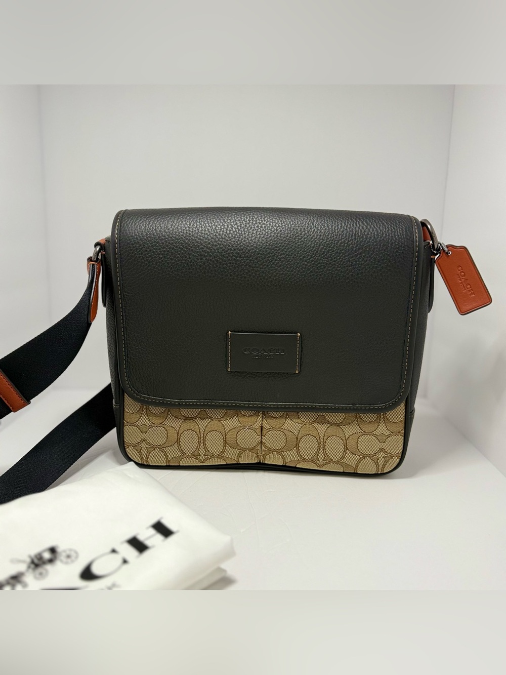 Coach Sprint Map Bag 25 In Signature Jacquard Men's - Picture 2 of 16